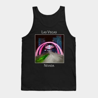 Las Vegas Neon Sign Tank Top